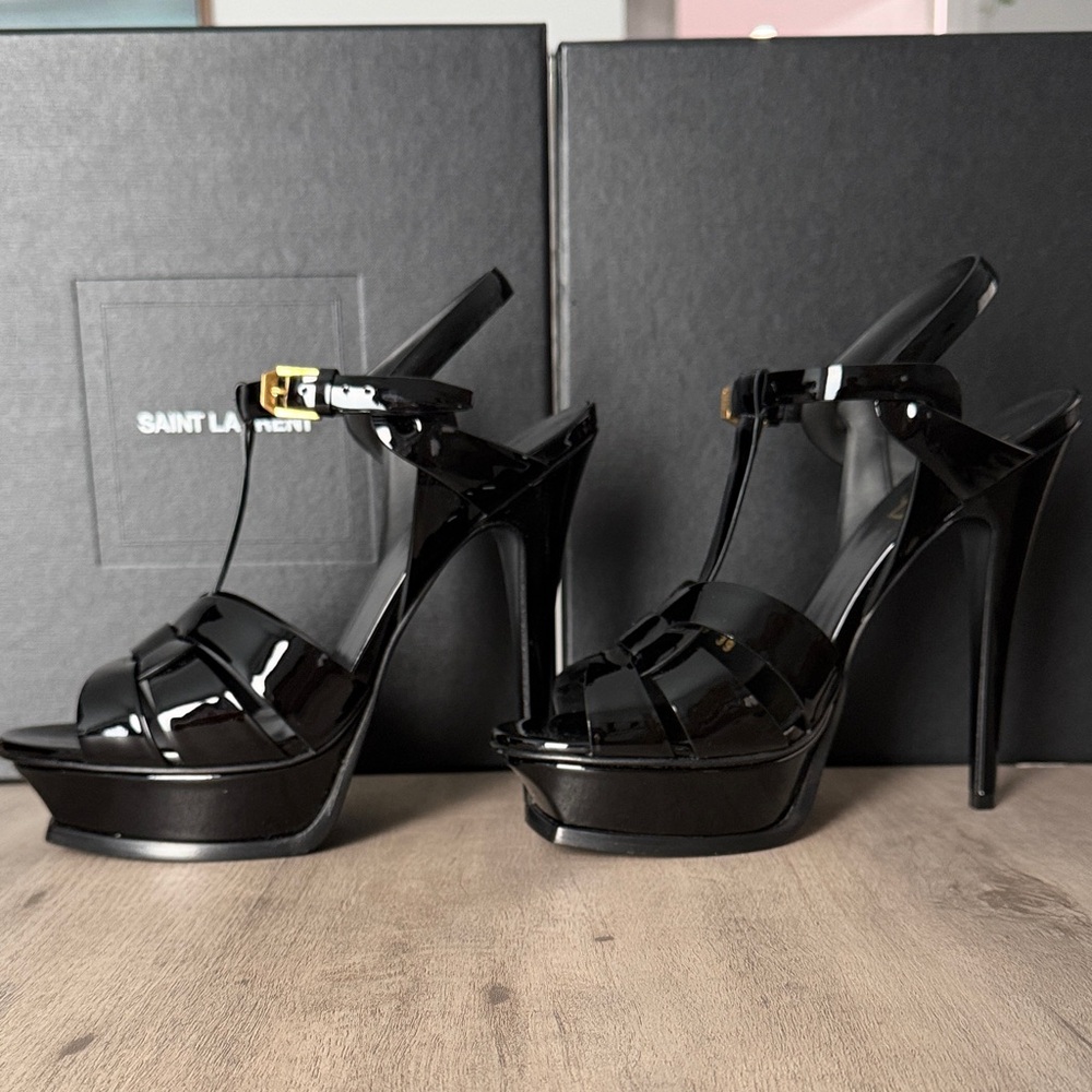 Saint Laurent Glossy Black Tribute